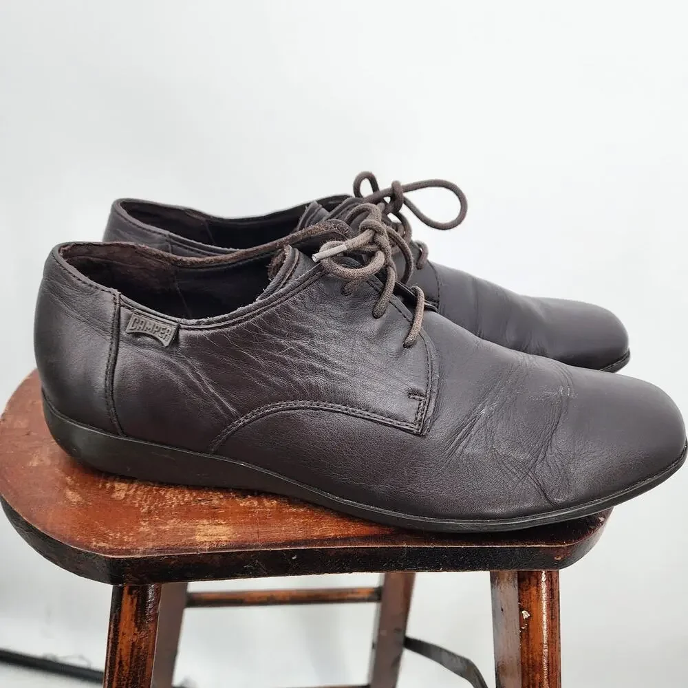 Men's Camper Mauro Brown Dress‎ Shoes Size 44 10.5